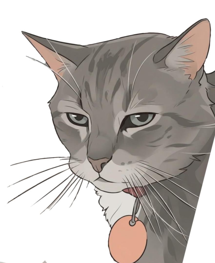 Popcorn the cat